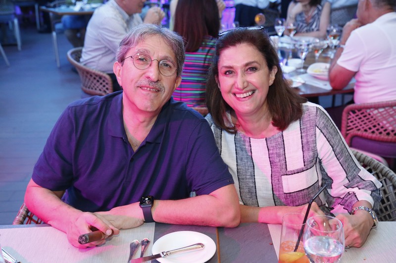 Mohieddine Seoud and Randa Seoud